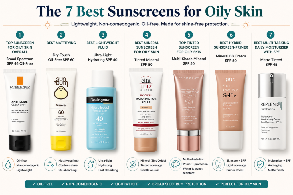 best sunscreen for oily skin