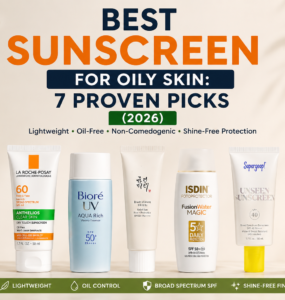 best sunscreen for oily skin